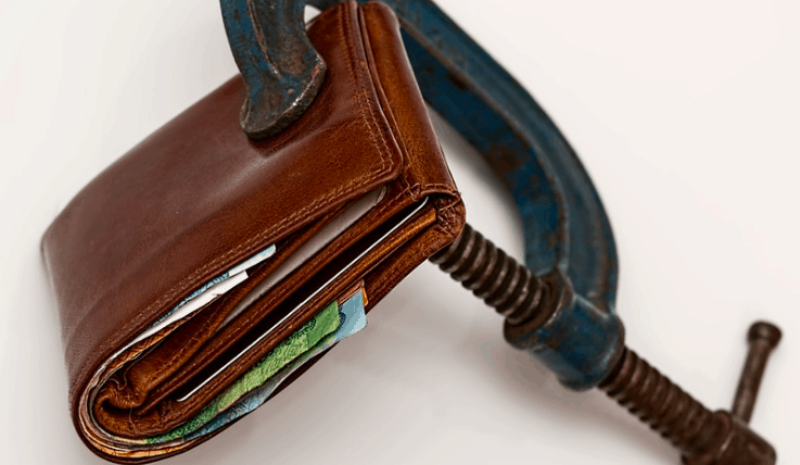 Showing financial responsibility.