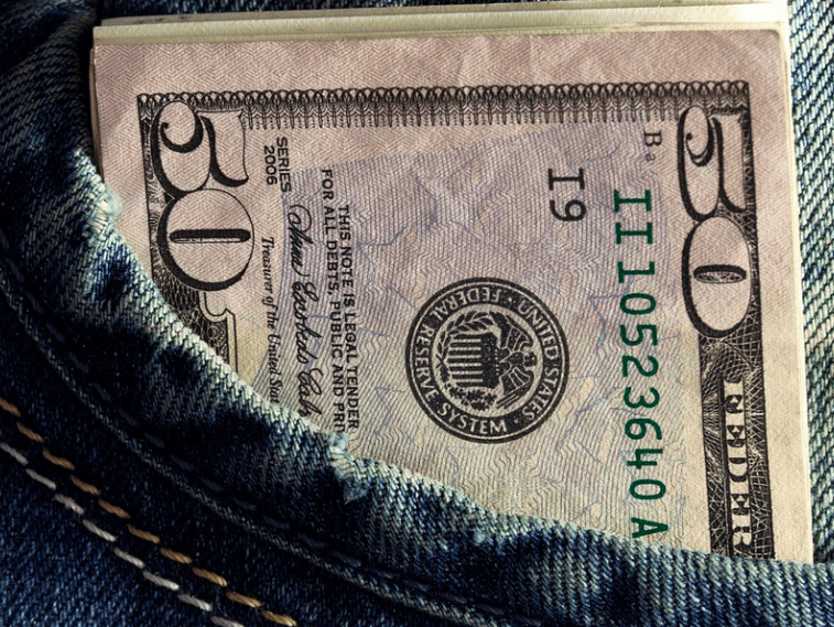 Money from a $650 loan.