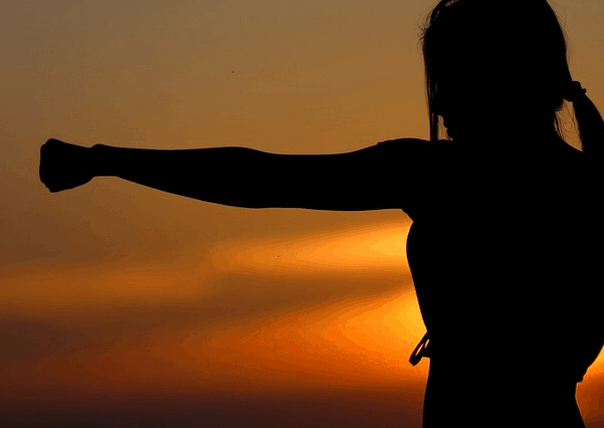 A woman who is financially fit.