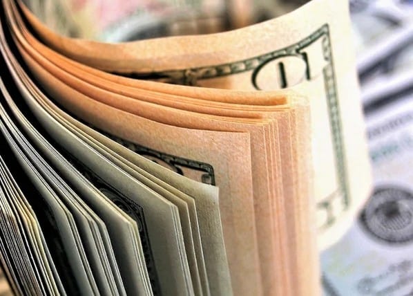 Money from stimulus payment.