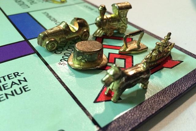 A board game about being rich.